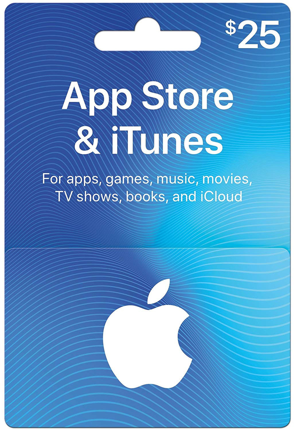 iTunes gift card makes a great present for someone in the hospital.