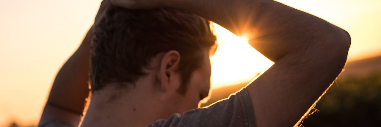 Being Thankful for Lessons Learned but Not Parkinson's Disease Profile of man outside in sunlight