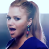 Kelly Clarkson screenshot from "People Like Us" music video.