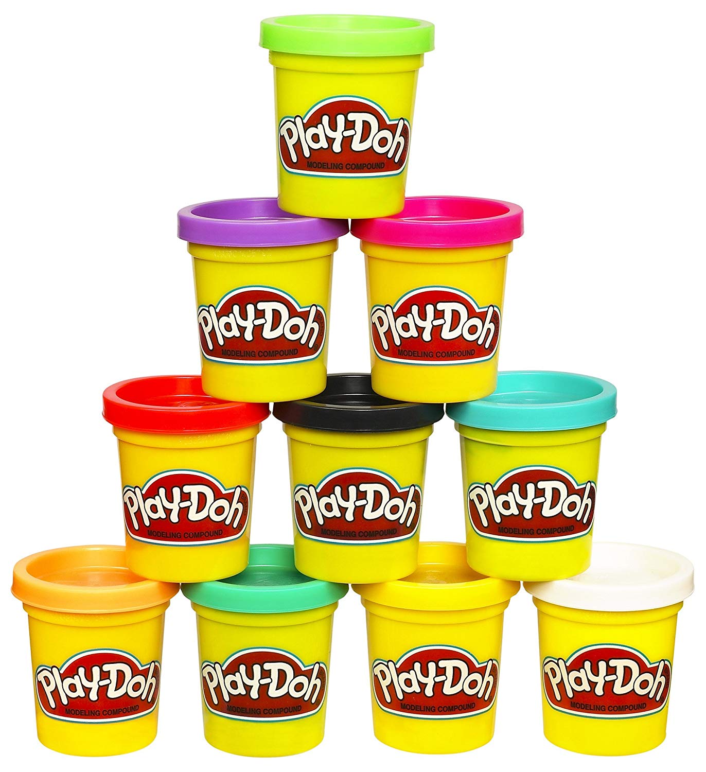 Set of colorful Play-Doh.