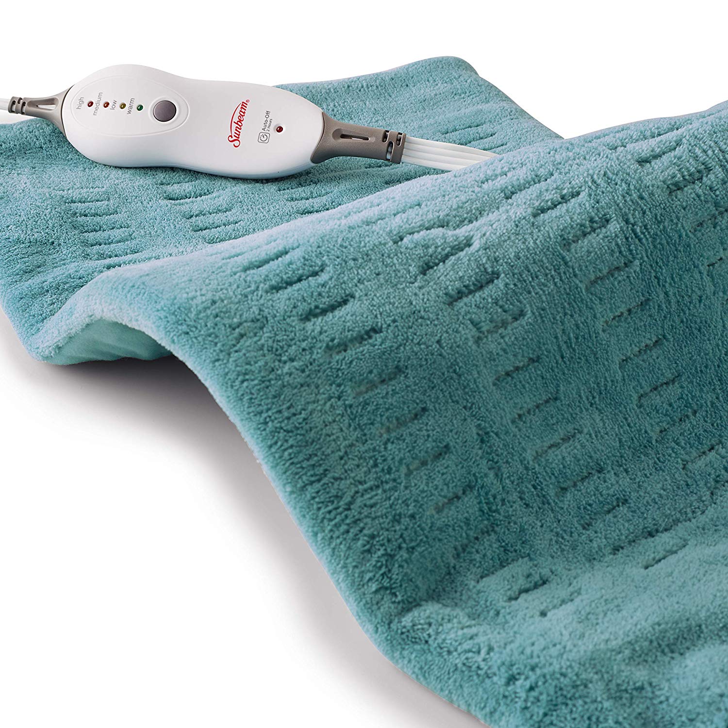 Relieve chronic pain with the Sunbeam heating pad. 