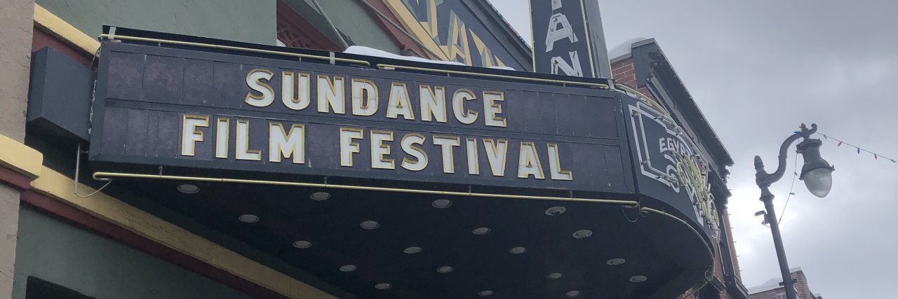 Sundance Film Festival marquee.