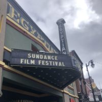 Sundance Film Festival marquee.