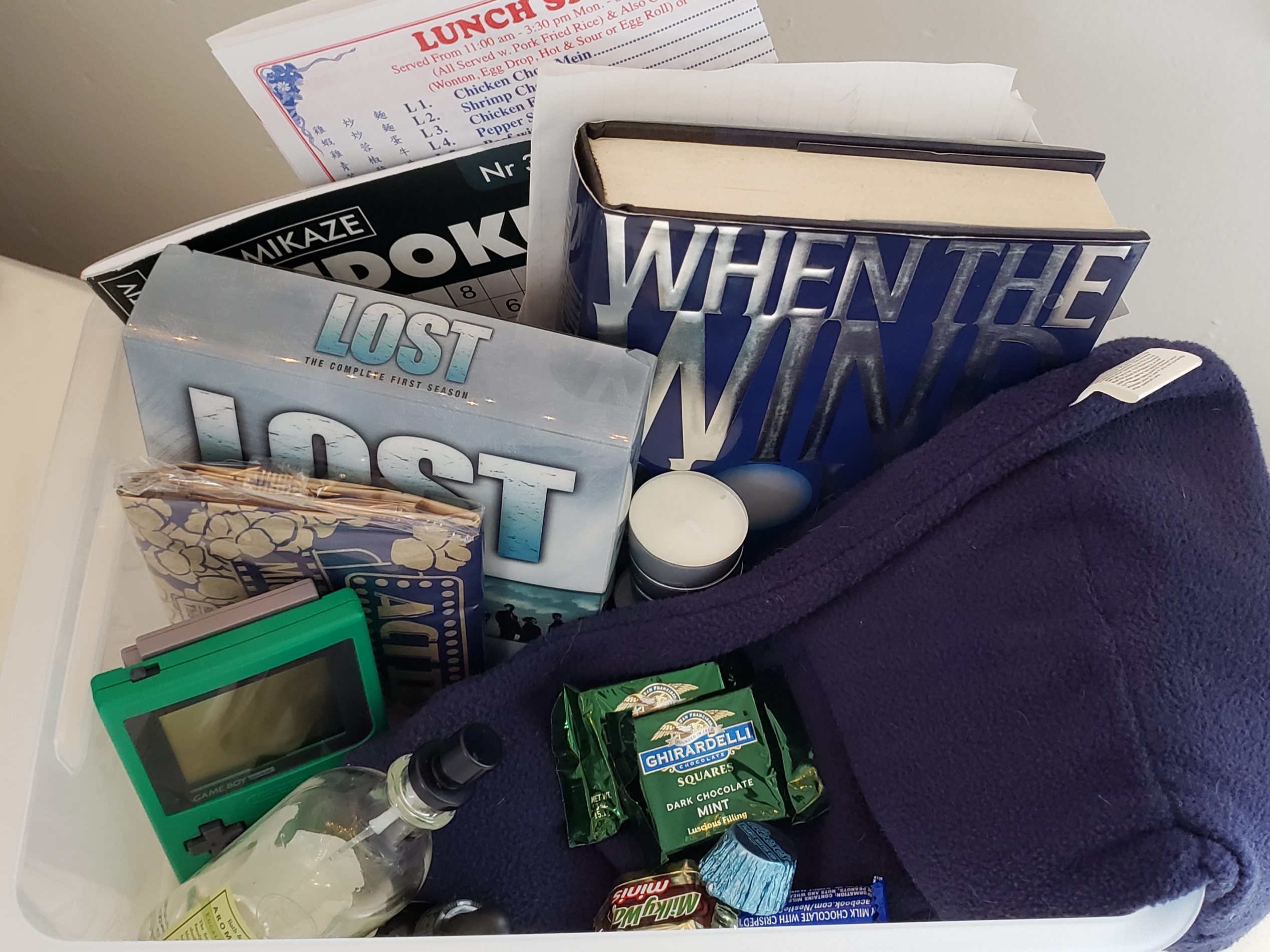 More chronic illness crisis kit items