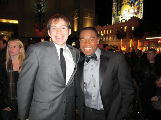 Kerry and Dexter Darden at the world premiere of "Joyful Noise."