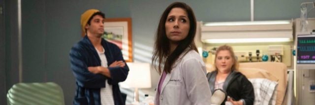 Shoshannah Stern as Dr. Lauren Riley on Grey's Anatomy