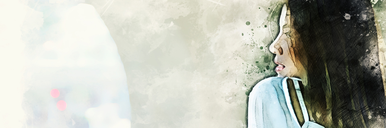 A Letter to My Abuser, From a Survivor of Medical Child Abuse Watercolor of a woman looking over her shoulder