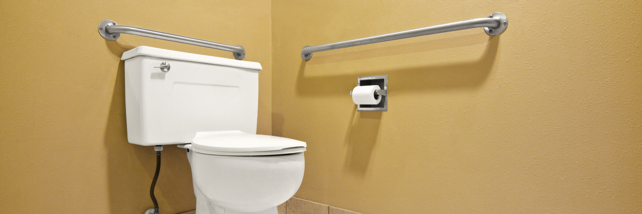 The Disability Restroom Stall Is Not for Able-Bodied People Disability accessible toilet