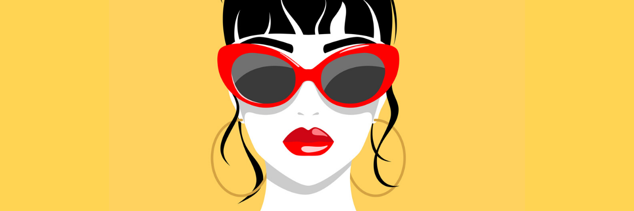 How Flat Affect Can Make It Hard to Express Emotion woman wearing sunglasses