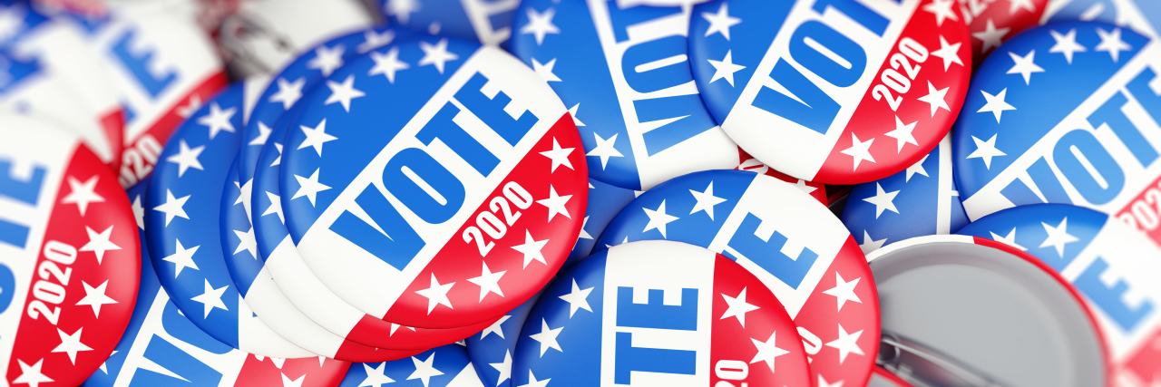 New Poll Shows Disability Community Is Electorally Contested 2020 vote button