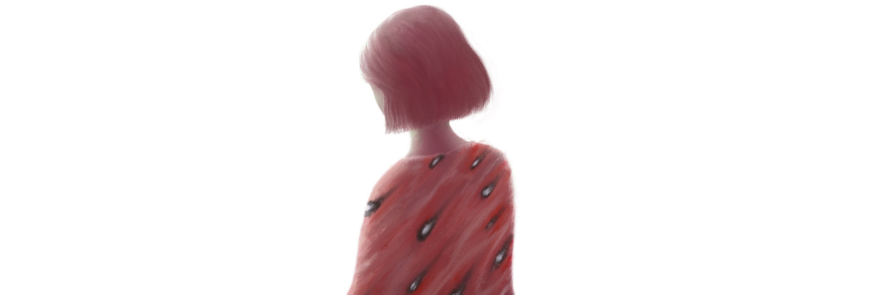 The COVID-19 Pandemic Makes Me Feel Hopeless About the Future Watercolor portrait of a woman looking away