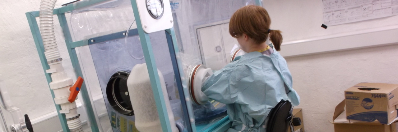 I Was in West Africa During the Ebola Outbreak. Here's How to Lockdown Medical volunteer in isolator during ebola outbreak