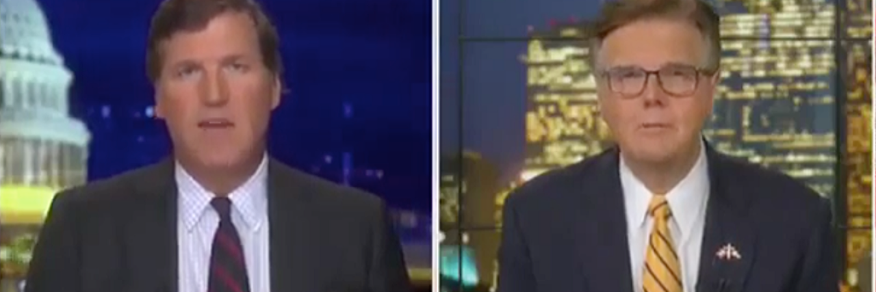 Response to Dan Patrick: Lives Are More Important Than the Economy Tucker Carlson and Dan Patrick