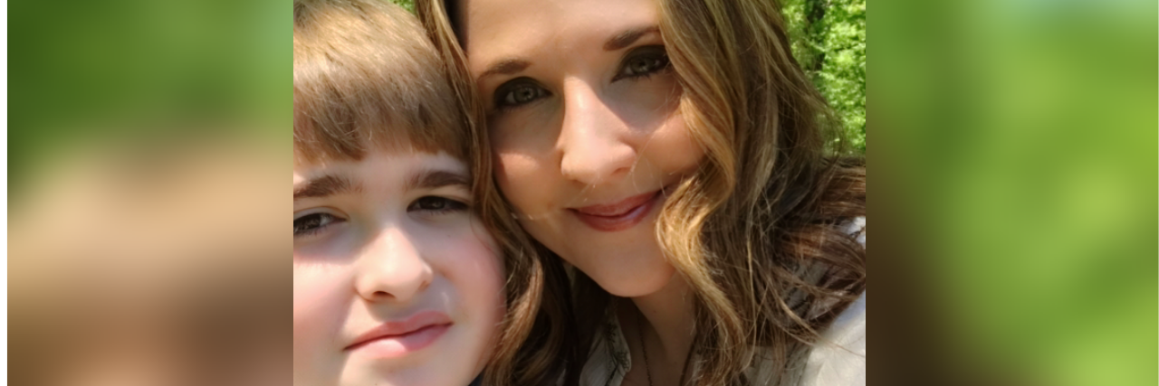 Advocating for Your Child's Education and IEP Melinda with her son outdoors.