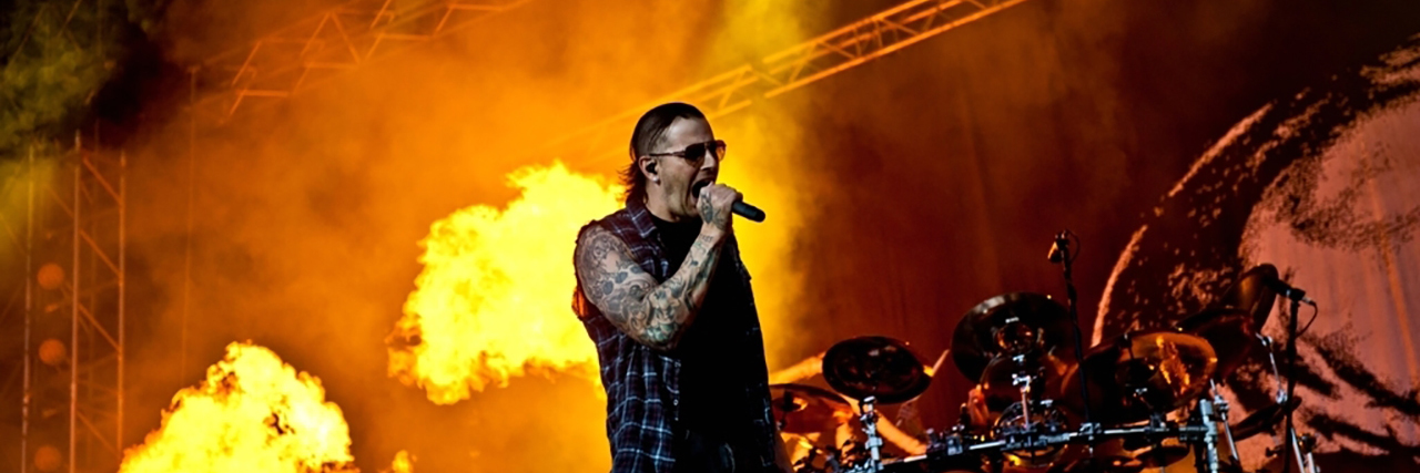 Avenged Sevenfold's M Shadows Explains Physical Symptoms of Depression Avenged Sevenfold performing onstage