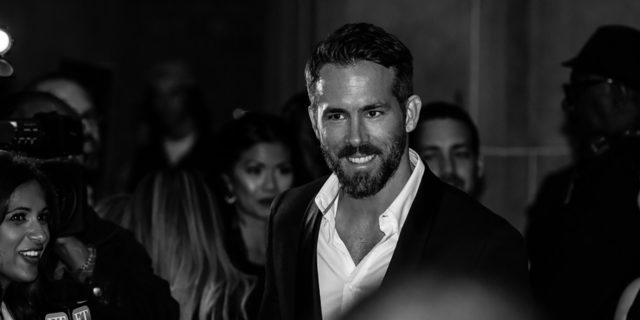 Ryan Reynolds on a red carpet