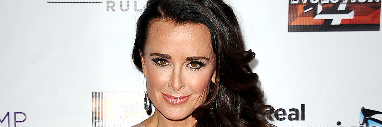 Kyle Richards Is Featured on 'The Healer' to Treat Her Fibromyalgia Kyle Richards on a red carpet
