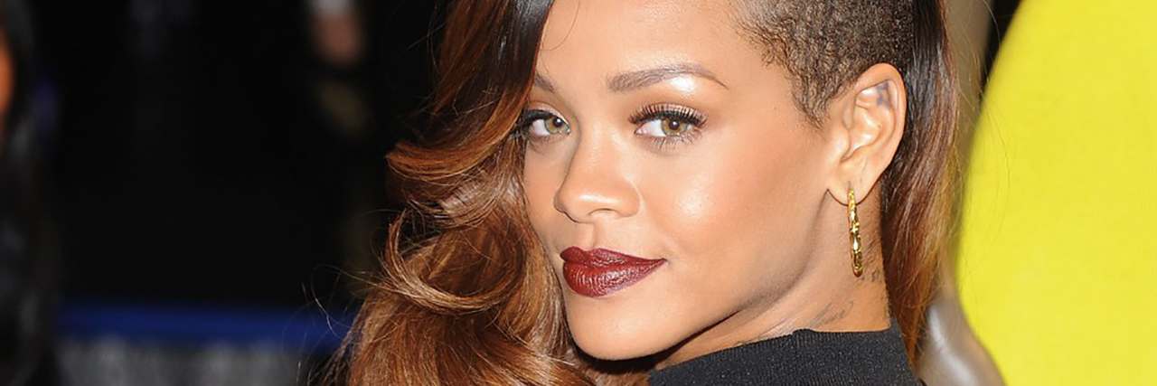 Rihanna Claps Back at Snapchat Ad Making Light of Domestic Violence Rihanna on the red carpet