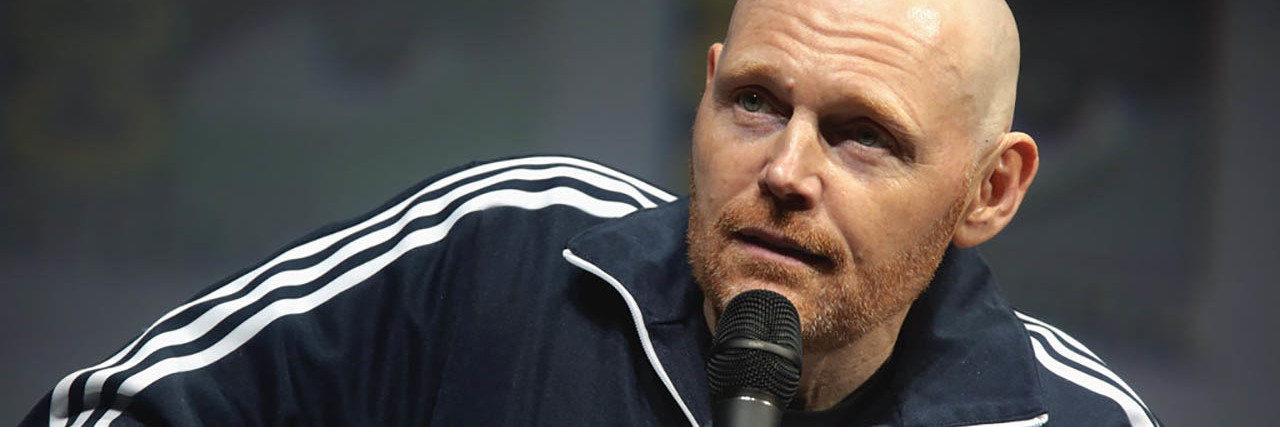 Bill Burr speaks while on a panel
