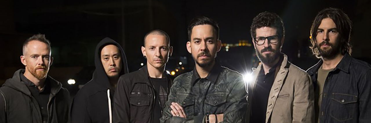 A group shot of Linkin Park