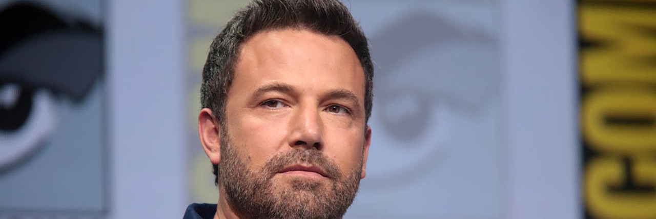 Ben Affleck Reveals He's Been on Antidepressants for Over 20 Years Ben Affleck sits while on a panel