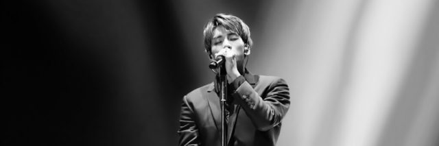 Jonghyun performing onstage