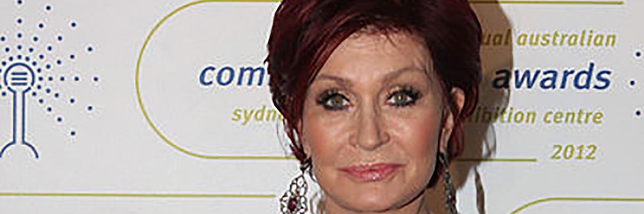 Sharon Osbourne Says She Made Multiple Suicide Attempts Sharon Osbourne wears a black dress on the red carpet