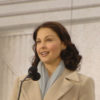 Ashley Judd speaking at an event.