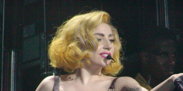 Lady Gaga Shares Important Mental Health Message With California Wildfire Evacuees Lady Gaga sings onstage and is wearing a cheetah bodysuit