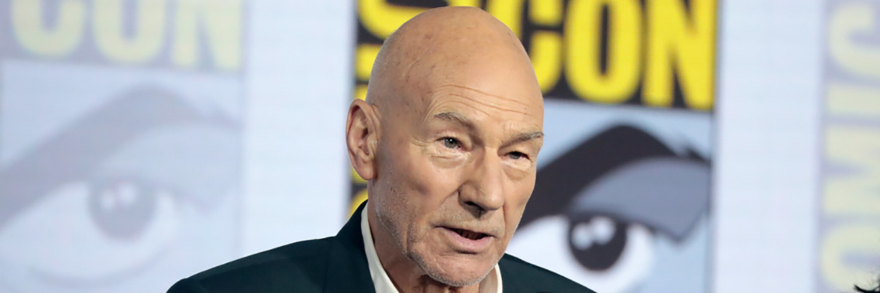 Patrick Stewart Talks About Witnessing Domestic Violence in Childhood Patrick Stewart speaks at ComicCon