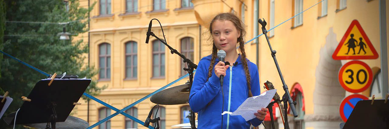 Autistic Activist Greta Thunberg Nominated for Nobel Peace Prize Greta Thunberg speaks at a rally