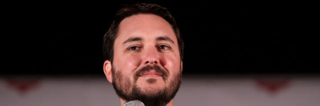 Wil Wheaton speaking on a panel