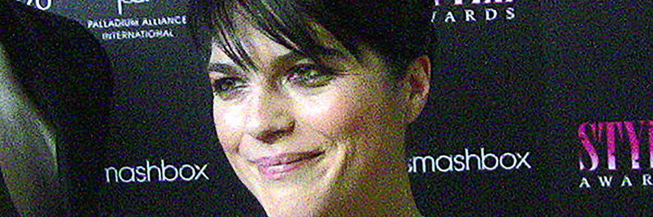 6 Takeaways on Disabled Parenting From Actress Selma Blair Selma Blair poses in a black dress on the red carpet