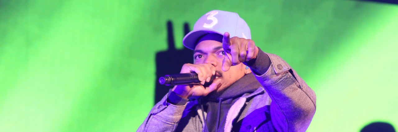 Chance the Rapper Hires Sign Language Interpreters for Tour Chance the Rapper performing at a concert