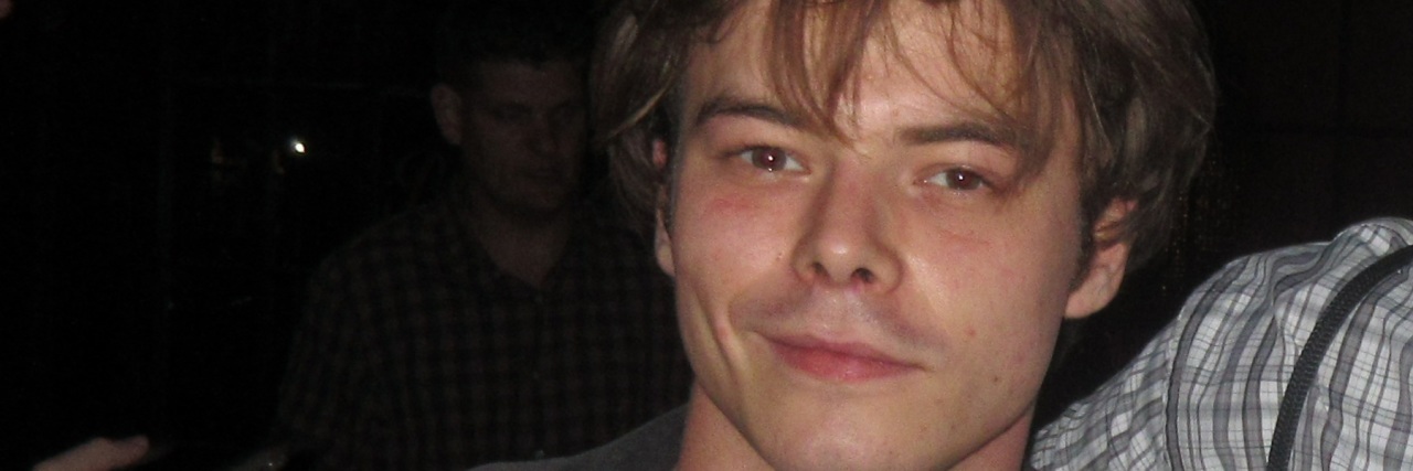 'Stranger Things' Actor Charlie Heaton Cast As 'Elephant Man' Charlie Heaton smirks while someone wraps his arm around him