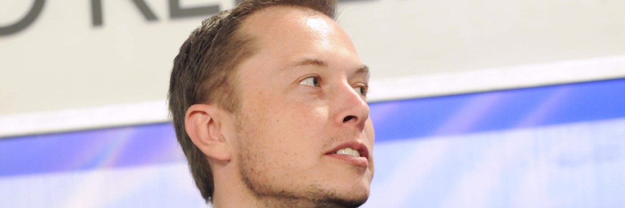 Elon Musk Tweets That He's Bipolar: What to Know A photo of Elon Musk talking onstage