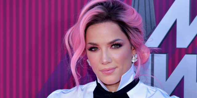 Halsey Perfectly Describes What's So Scary About Being 'That Sick Girl' Halsey posing on the red carpet