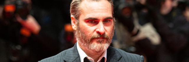 Joaquin Phoenix on a red carpet
