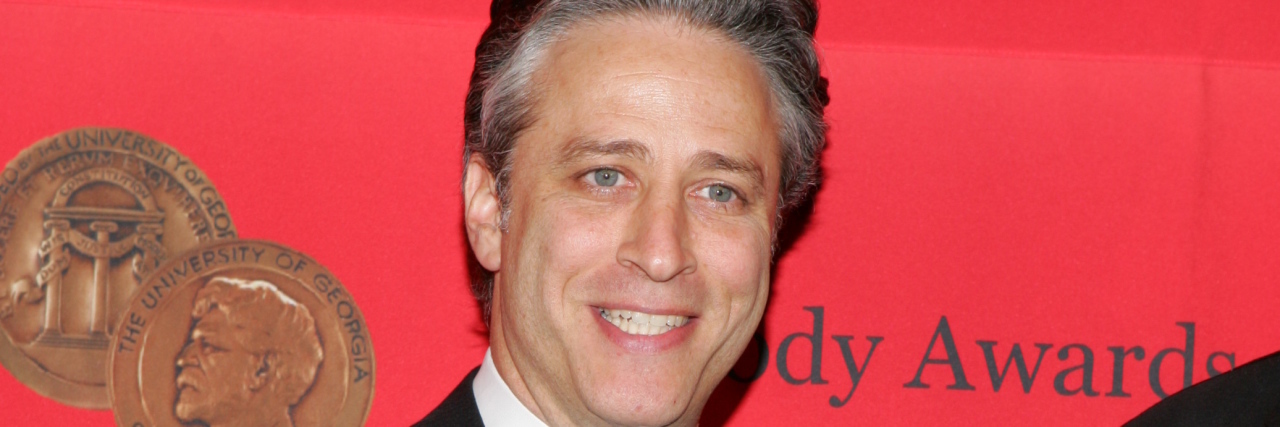 Jon Stewart's Final Episode Raised More Than $2.2 Million for Autism Jon Stewart backstage at the Peabody Awards holding an award