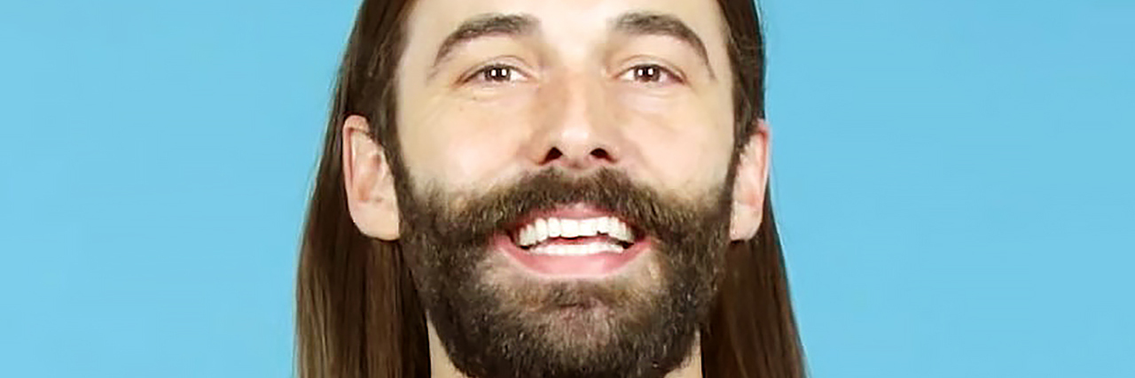 Queer Eye's Jonathan Van Ness Talks About Psoriasis A headshot of Jonathan Van Ness