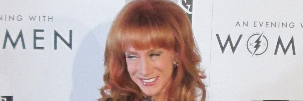 Kathy Griffin on the red carpet.
