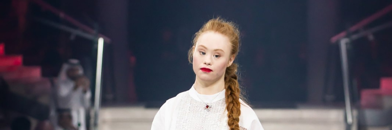 Madeline Stuart, Model With Down Syndrome, Is the New Face of EverMaya Madeline Stuart walks the runway in a black and white outfit
