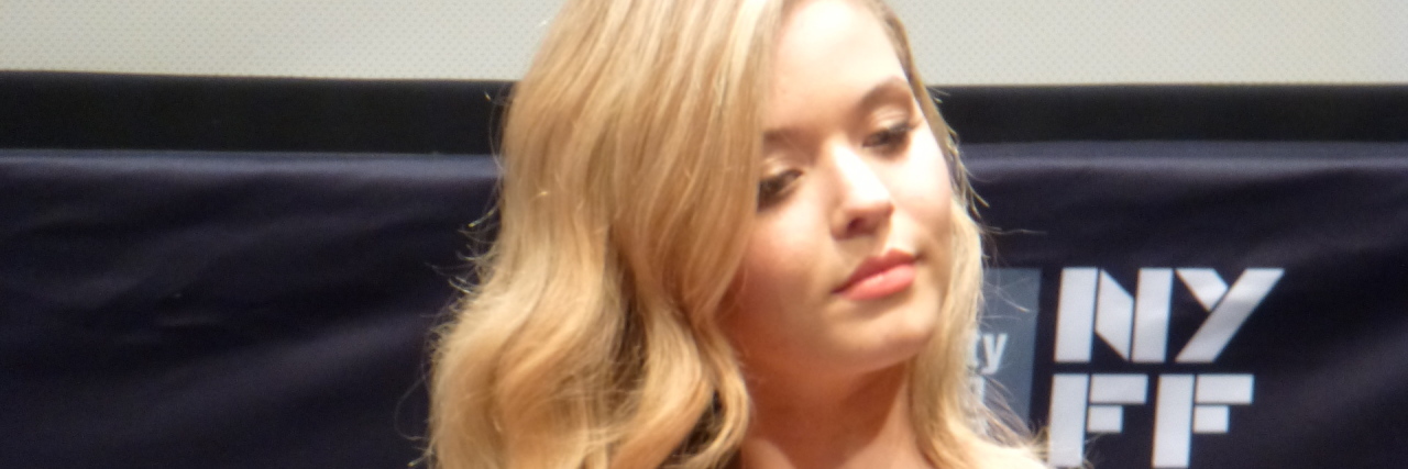 Sasha Pieterse Talks About Weight and PCOS on 'Dancing With the Stars' Ashley Benson at a panel.