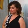 Rachel Bloom poses on the red carpet