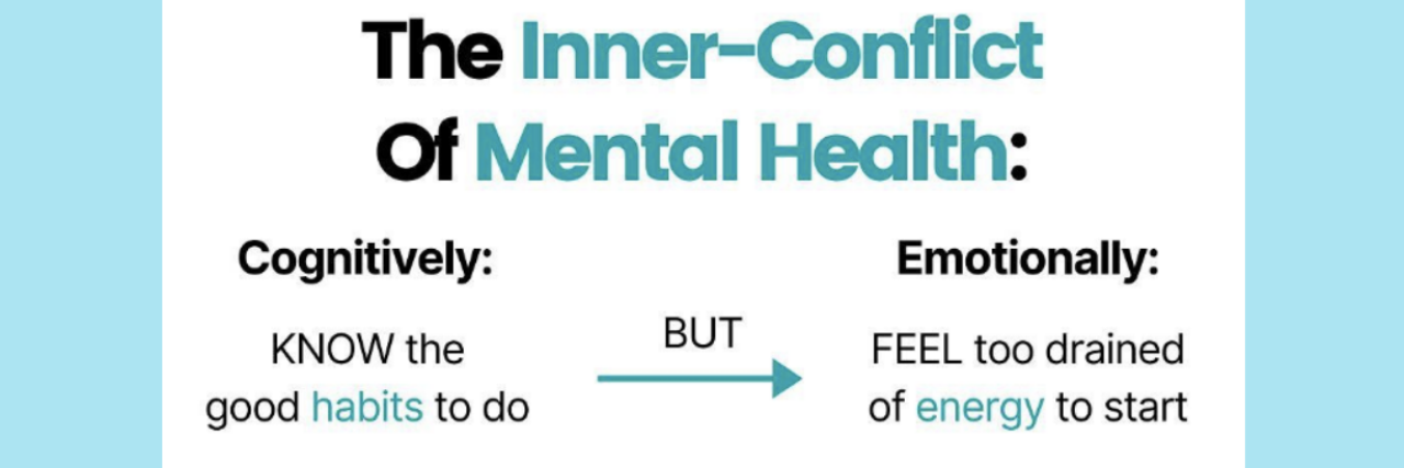The Depression Project: Mental Health 'Inner Conflicts' Explained Inner Conflict of mental health graphic