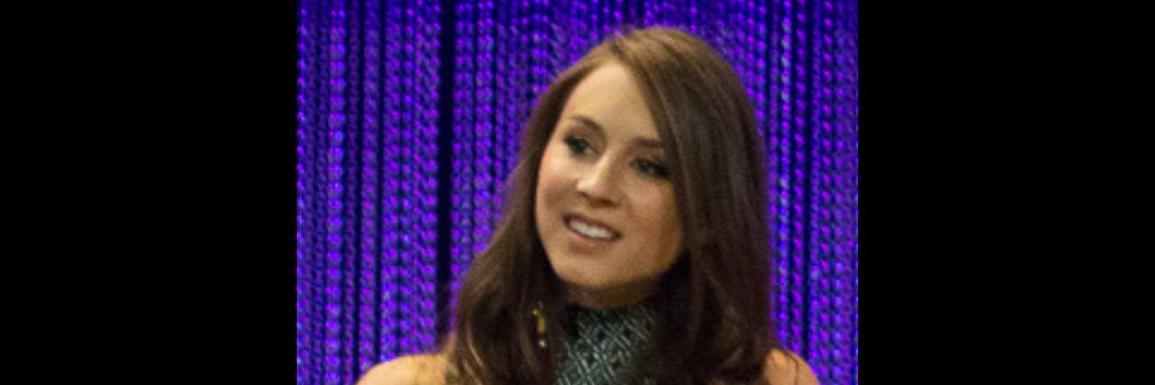 Troian Bellisario Writes Essay for Lenny About Mental Illness Troian Belisario at the Paley Fest