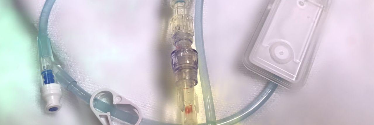 What It’s Like Starting a New Infusion During COVID-19 Infusion equipment.