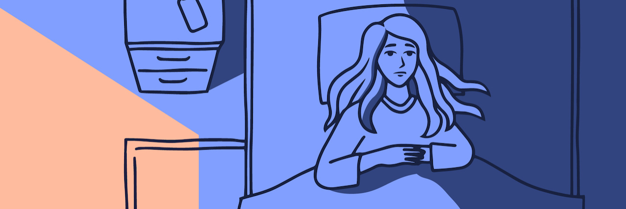 Dreaming About a Narcissistic Ex-Girlfriend a woman lying in bed