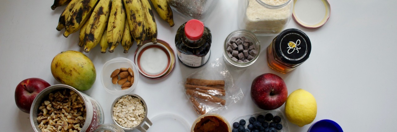 Reconciling My Dreams and the Reality of a Chronic Illness Fresh fruit and ingredients for cooking.