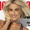 Women's Health magazine cover of Julianne Hough, a young woman with short blonde hair.